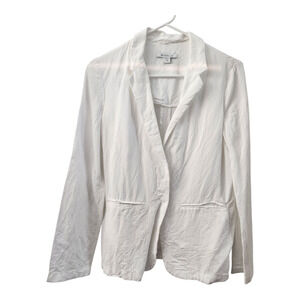 MARELLA Light Blazer White‎ Linen Minimalist Preppy Quiet Luxury Career Office